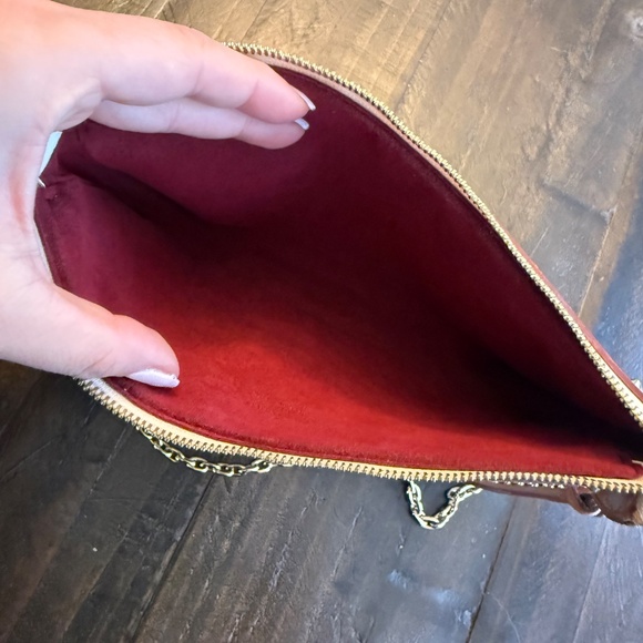 AUTHENTIC Louis Vuitton Monogram Multicolor Pochette Accessories White - Picture 15 of 16